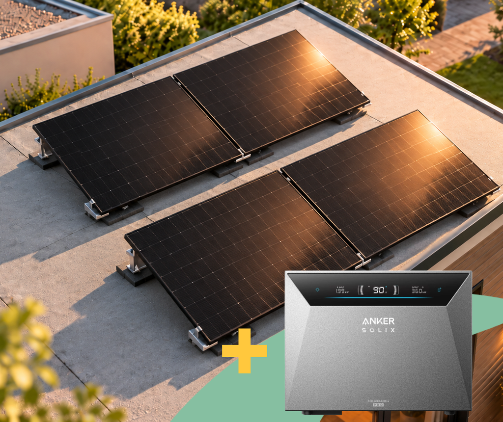 Solarbank 4 Pro Balkonkraftwerk 2000 Wp Komplett-Set