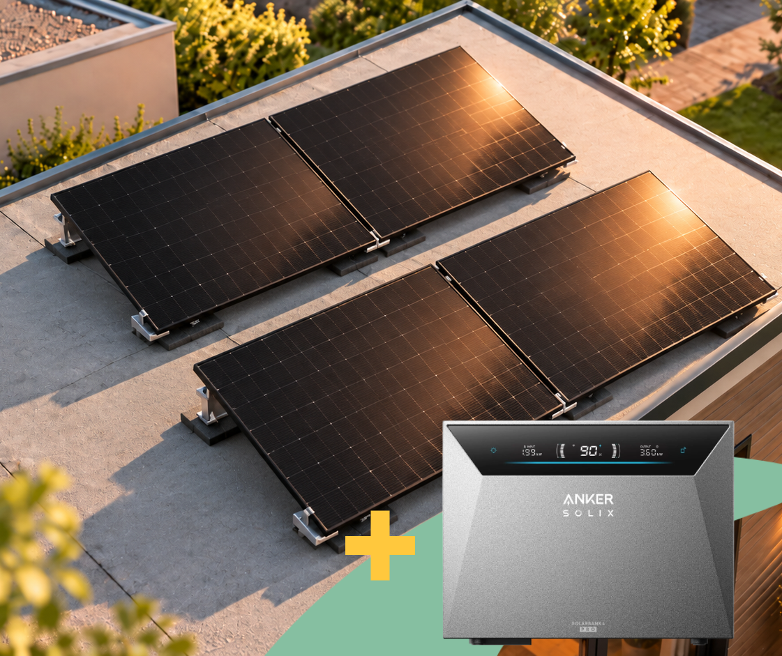 Solarbank 3 Pro Balkonkraftwerk 2000 Wp Komplett-Set